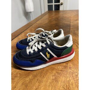 Polo Ralph Lauren Train 89 Sport Sneakers Youth Boy's 1 3.5 EU 31 Colorblock